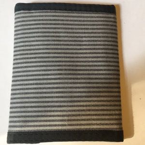 Vintage Sunshine Works Wallet Black & Grey Canvas
